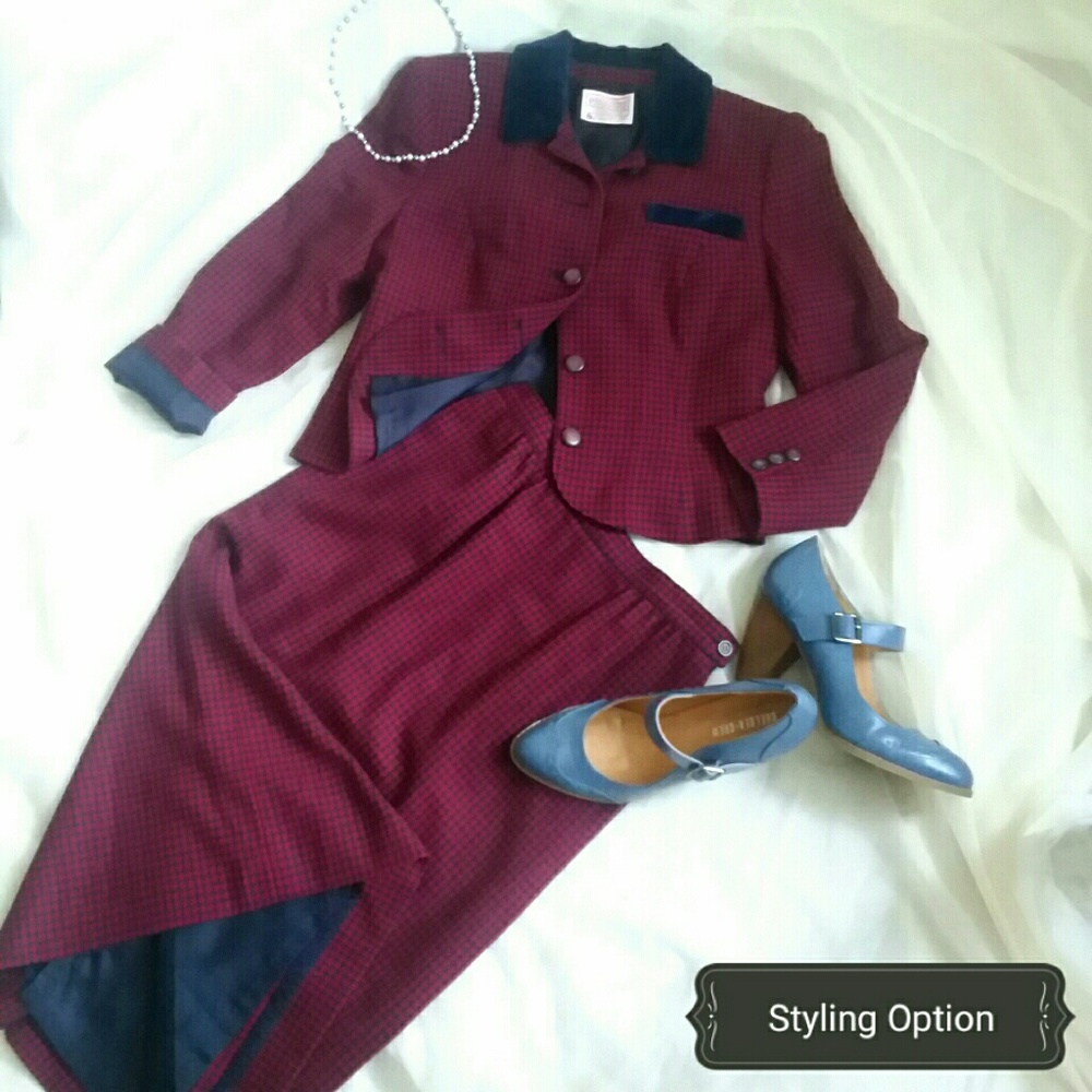 Vintage • Pendleton • 100% Wool • Suit Set